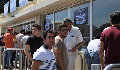 "Qarabağ" – “Kopenhagen” oyunu üçün misli görünməmiş növbə yarandı - FOTOLAR